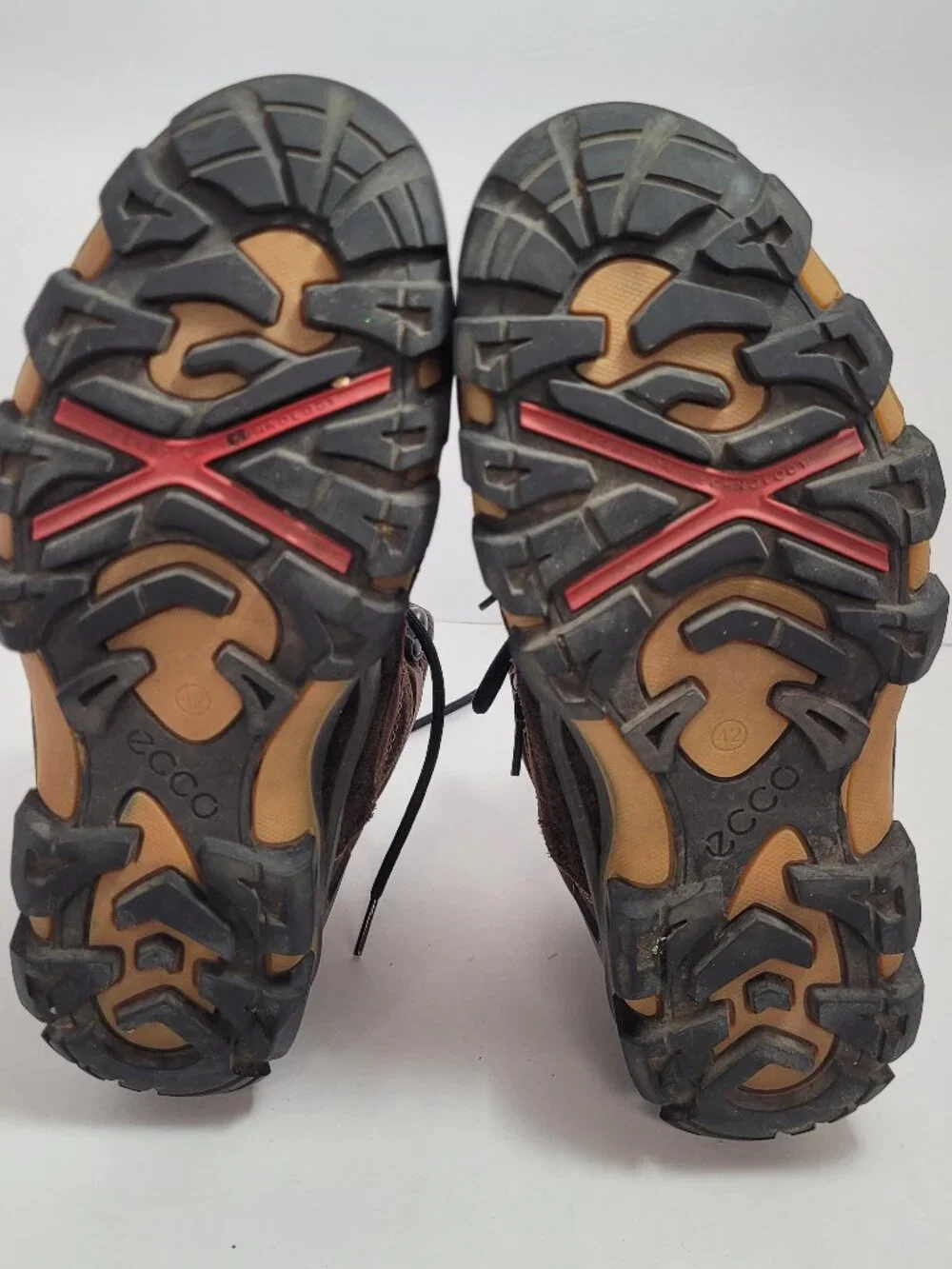 ECCO Dhaka Mid Gore-Tex Brown Hiking Boots Men's US 9.5